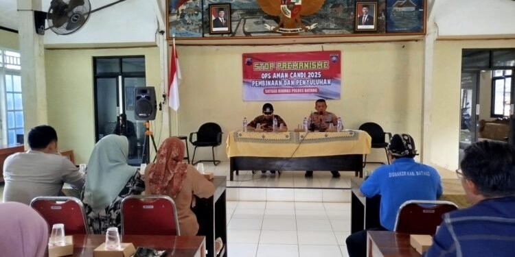 Sosialisasi dan Binluh Ops Aman Candi 2025: Dorong Masyarakat Desa Kedawung Aktif Lawan Premanisme