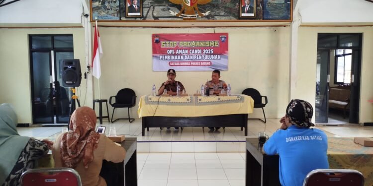 Sosialisasi dan Binluh Ops Aman Candi 2025: Dorong Masyarakat Desa Kedawung Aktif Lawan Premanisme