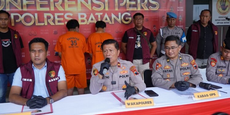 Operasi Aman Candi 2025, Polres Batang Ungkap Sejumlah Kasus Kekerasan Pelajar dan Premanisme