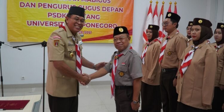 Kwarda Jateng Kukuhkan Racana untuk Bangun Karakter Kepemimpinan