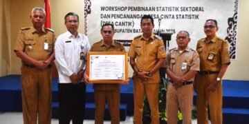 BPS Batang Gelar Workshop Statistik Sektoral Sekaligus Canangkan Desa Karanganom Sebagai Desa Cantik 2025
