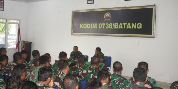 Bijak Dalam Bermedsos Dan Jauhi Judi Online, Jadi Penekanan Dandim Saat Berikan Jam Komandan