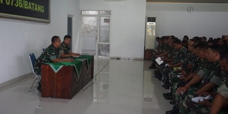 Bijak Dalam Bermedsos Dan Jauhi Judi Online, Jadi Penekanan Dandim Saat Berikan Jam Komandan