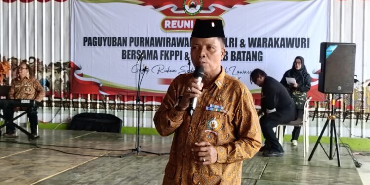 Eratkan Silaturahmi, Purnawirawan TNI/Polri Batang Rutinkan Reuni