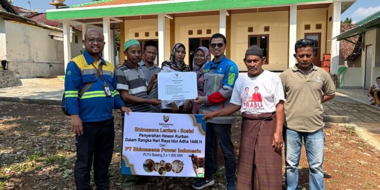 Perayaan Iduladha, PLTU Batang Distribusikan Puluhan Hewan Kurban