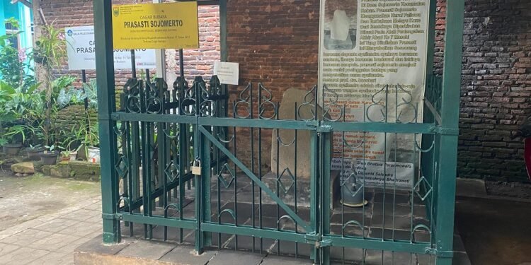 Prasasti Sojomerto Peninggalan Mataram Kuno di Batang