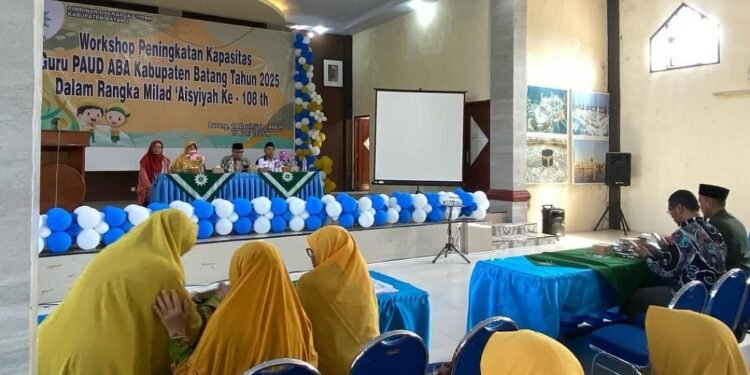 Gelar Workshop, Aisyiyah Batang Tingkatkan Mutu PAUD