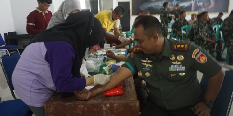 Peduli Kesehatan Anggota, Kodim 0736/Batang Selenggarakan Cek Kesehatan Gratis