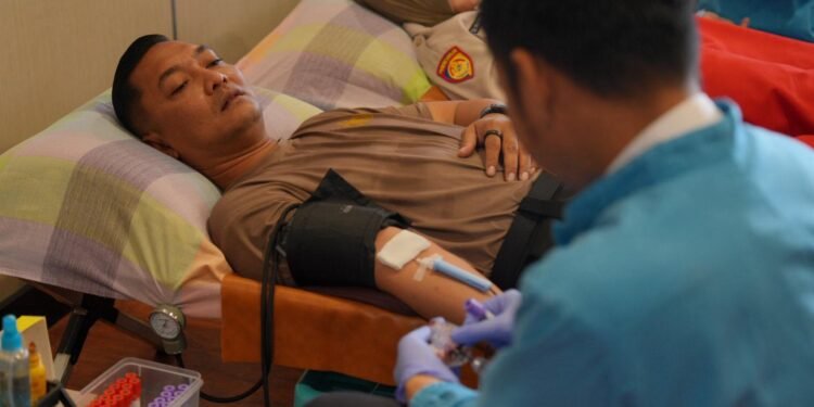 HUT Bhayangkara, Polres Batang Targetkan 100 Kantong Darah