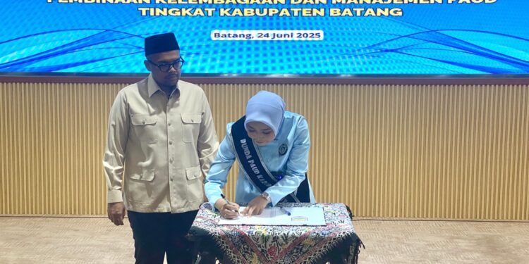 Resmi Dilantik, Bunda PAUD dan Literasi Batang Soroti Kesejahteraan Guru Dalam Kualitas Pendidikan Usia Dini