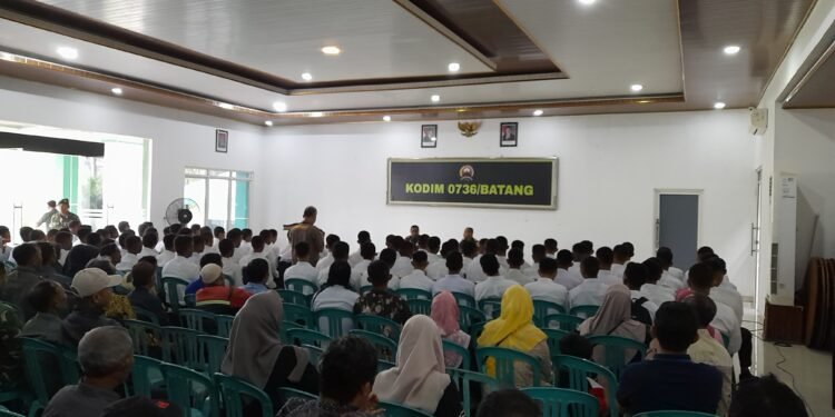 Dandim Batang Berikan Motivasi dan Arahan Kepada Casis Catam TNI AD