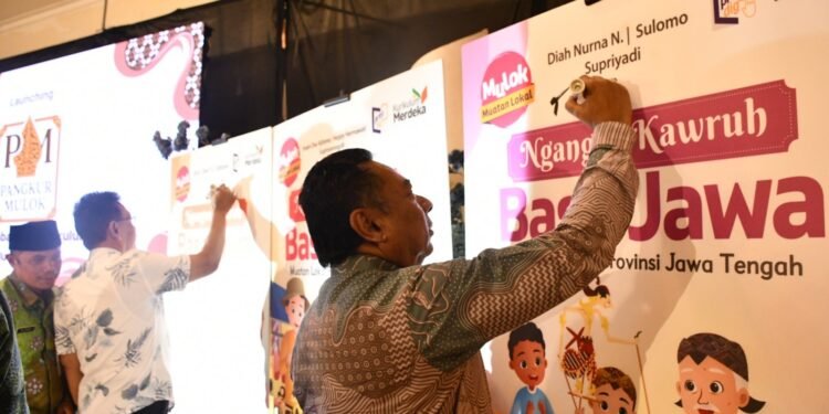 Demi Lestarikan Budaya Lokal, Disdikbud Batang Launching Pangkur Mulok