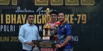 10 Tim Berlaga Turnamen Voli Kapolres Cup Semarakan HUT ke-79 Bhayangkara