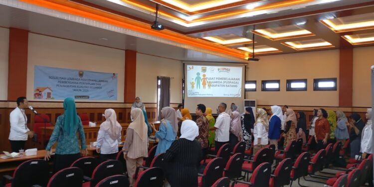 Sosialisasi Lembaga Penyedia Pemberdayaan Perempuan dan Peningkatan Kualitas Keluarga Tahun 2025 Resmi Digelar di Batang