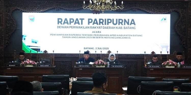 Perubahan APBD Pemkab Batang Berfokus Perbaikan Infrastruktur Kota