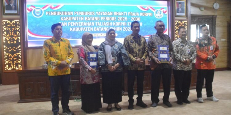 Usai Dikukuhkan, Wabub Batang Minta Yayasan Bhakti Praja Korpri Aktif dan Inovatif