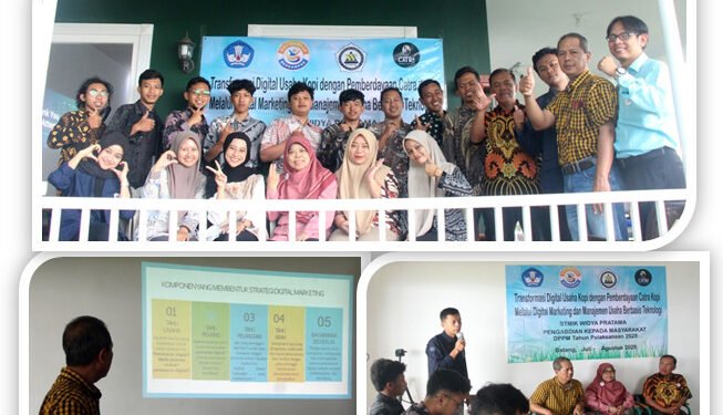 Institut Widya Pratama Memberdayakan Catra Kopi Melalui Revolusi Digital Marketing