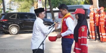 Ratusan Relawan Ikuti Latihan Gabungan PMI Korwil 3 Jawa Tengah di Batang