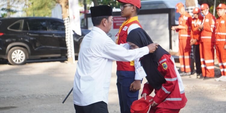 Ratusan Relawan Ikuti Latihan Gabungan PMI Korwil 3 Jawa Tengah di Batang