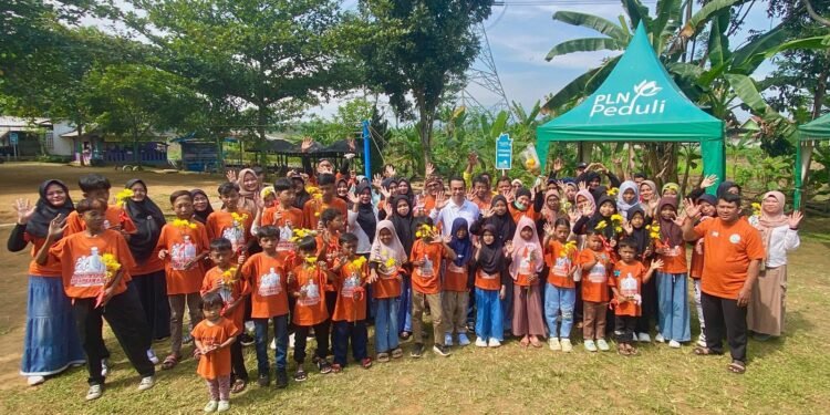 Rizal Bawazier Ajak Puluhan Anak Thalasemia Dolan Bareng di Deswita Pandansari Batang