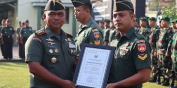 Dandim 0736/Batang Lepas Anggota Pindah Satuan