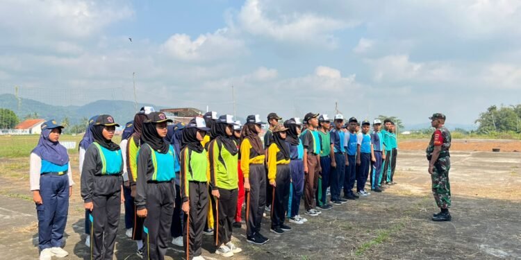 Jelang HUT RI, Koramil Tersono Mulai Seleksi Paskibra