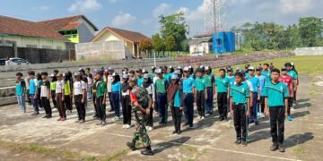 Jelang HUT RI, Koramil Tersono Mulai Seleksi Paskibra