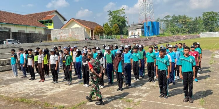 Jelang HUT RI, Koramil Tersono Mulai Seleksi Paskibra