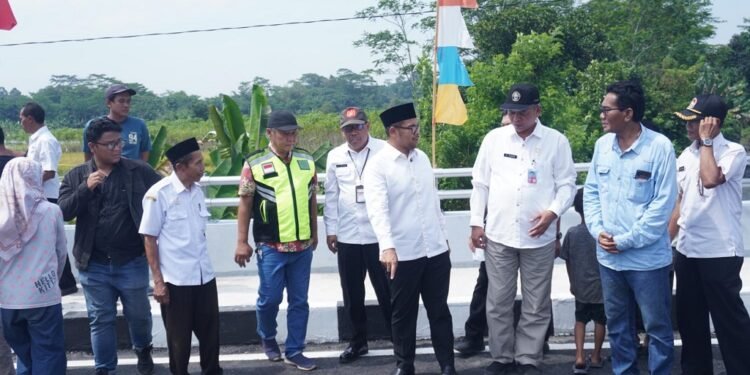 Percepatan Pembangunan Jembatan Lawangaji Wujud Komitmen Pemkab Batang