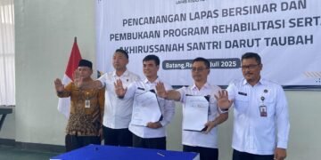 Luncurkan Lapas Bersinar, Upaya Lapas Batang Perangi Narkoba