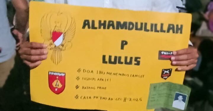 Ibu Pertiwi Memanggil, 73 Remaja Batang Lolos Seleksi TNI AD