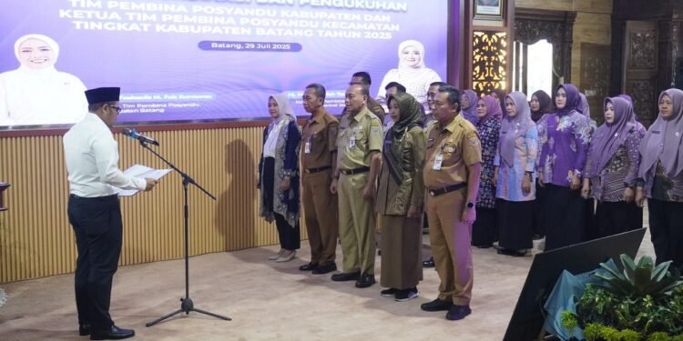 Posyandu Terapkan 6 SPM Terbaik, Bupati Batang Berikan Promosi Jabatan dan Dana Tambahan