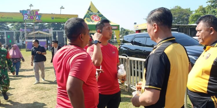 Ratusan Personel Gabungan Siap Pastikan Kenyamanan Konser Denny Caknan