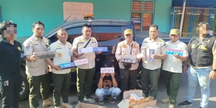 Satpol PP Batang Berhasil Amankan Belasan Ribu Rokok Ilegal