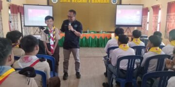Kader Kesehatan SMAN 1 Bandar Diedukasi Lawan Narkoba