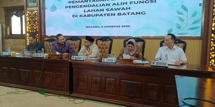 Alih Fungsi Lahan Wujud Komitmen Pemkab Batang Menuju Indonesia Emas