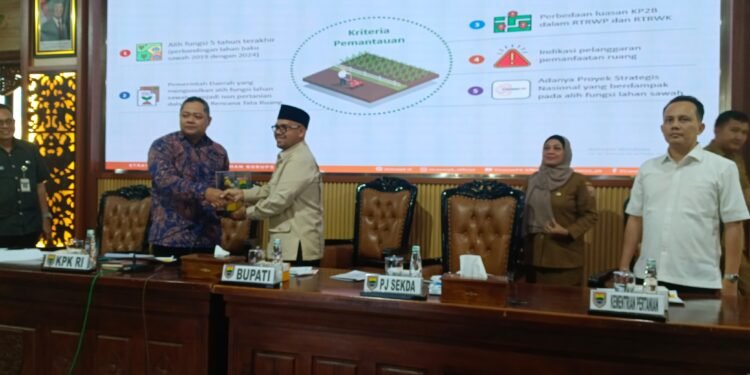 Alih Fungsi Lahan Wujud Komitmen Pemkab Batang Menuju Indonesia Emas