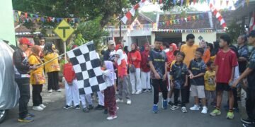 Meriahkan HUT Ke-80 RI, Warga Pesona Griya Batang 0310 Gelar Jalan Sehat dan Lomba
