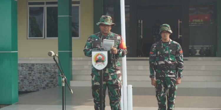 Dandim 0736/Batang Pimpin Apel Gelar Pasukan Siaga Penanggulangan Bencana Alam di Wilayah