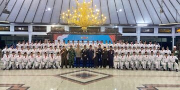 Resmi Dikukuhkan, Paskibraka Batang Garda Muda Penjaga Kehormatan Merah Putih