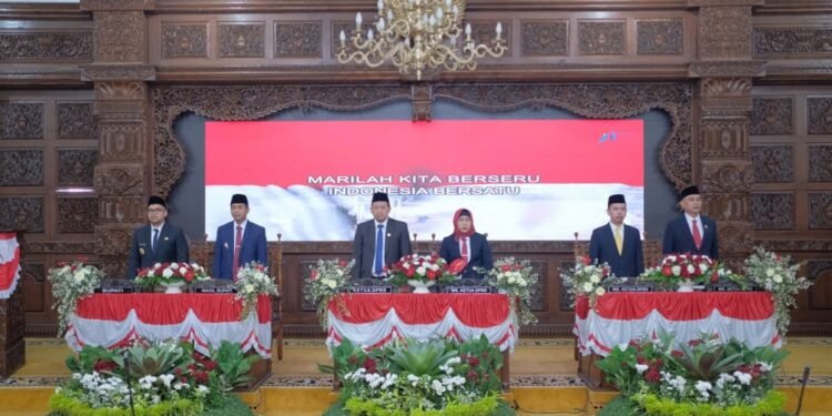 DPRD Batang Gelar Rapat Paripurna Dengar Pidato Kenegaraan Presiden di HUT Ke-80 RI