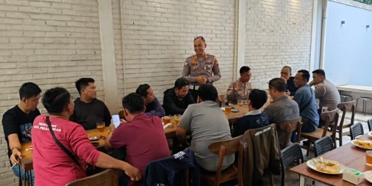 Kasatlantas Polres Batang Rangkul Media, Ajak Sinergi Perkuat Publikasi informasi Lalu Lintas