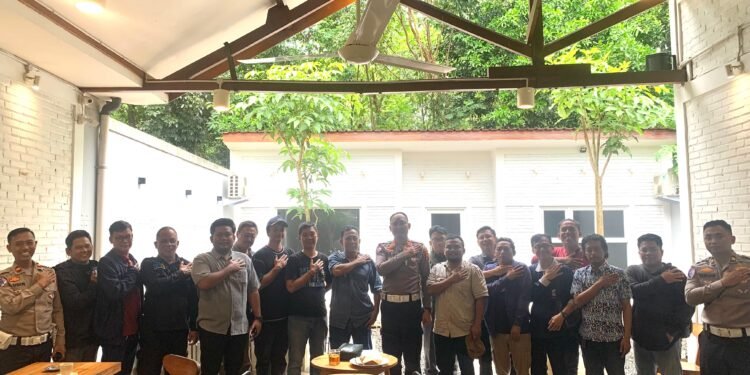 Kasatlantas Polres Batang Rangkul Media, Ajak Sinergi Perkuat Publikasi informasi Lalu Lintas