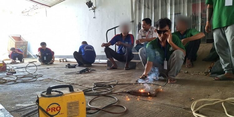 Lapas Batang Bekali Warga Binaan Kompetensi Kewirausahaan Pengelasan