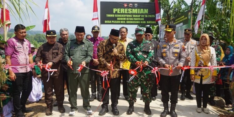 Resmi Ditutup TMMD Desa Plelen Percepat Akses Perekonomian