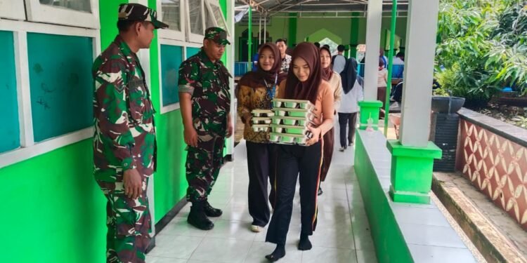 Program MBG Wilayah Kecamatan Gringsing Sudah Dimulai, Pendistribusian Suplier Menggandeng TNI