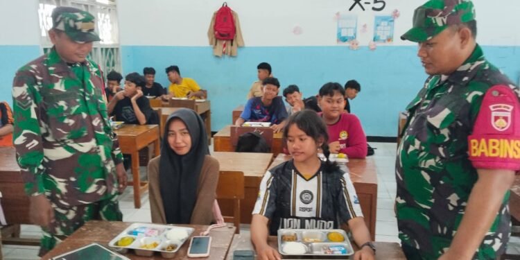 Program MBG Wilayah Kecamatan Gringsing Sudah Dimulai, Pendistribusian Suplier Menggandeng TNI