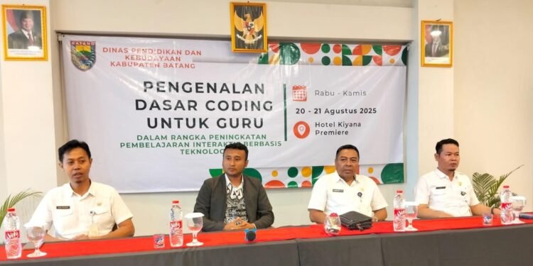 Membuka Gerbang Masa Depan, Koding dan AI Kini Masuk Sekolah Dasar di Batang