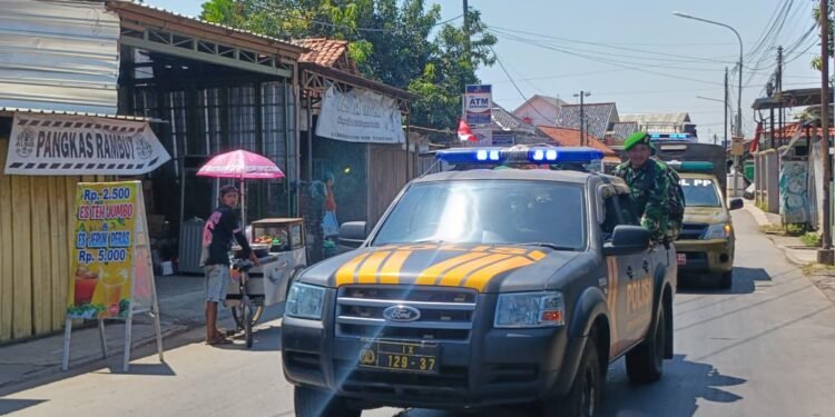 Jaga Kondusifitas Wilayah, Kodim, Pos AL, Polres dan Satpol-PP Batang Gelar Patroli Gabungan