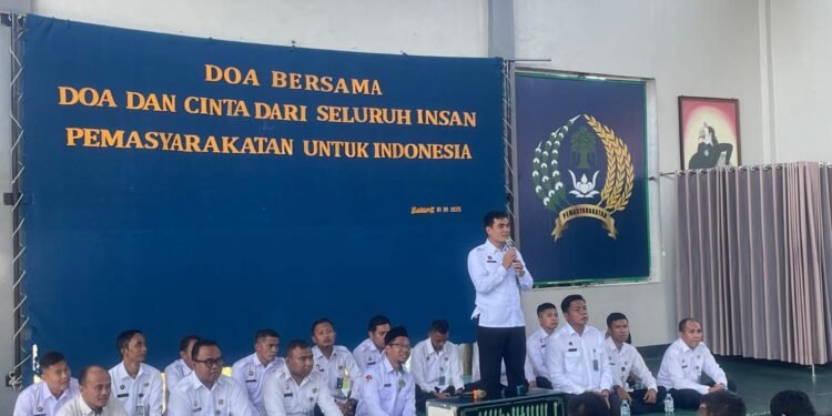Gelar Doa Bersama, Lapas Batang Harapkan Keselamatan Bangsa